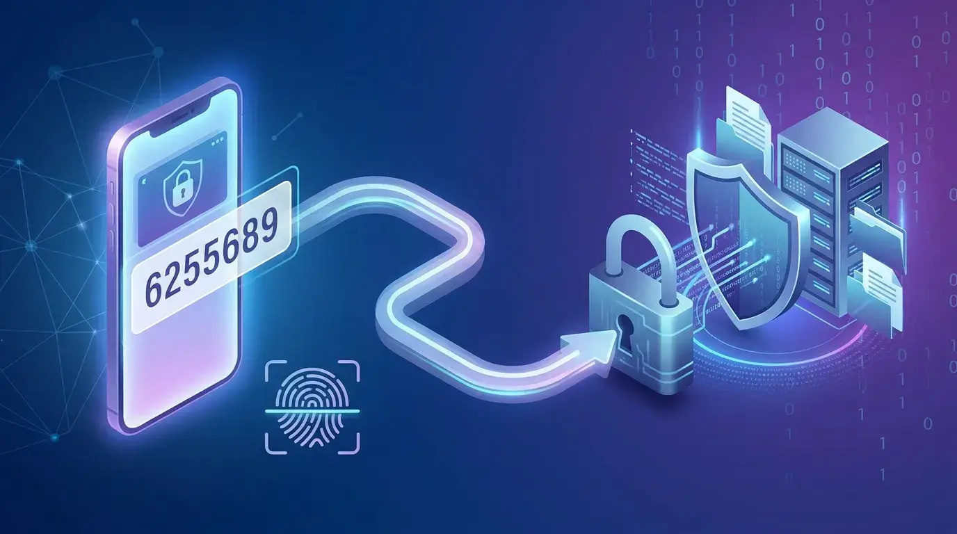 Multi-factor authentication protecting business accounts with secure identity verification and advanced cybersecurity measures